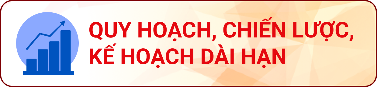 Quy hoạch, chiến lược, kế hoạch