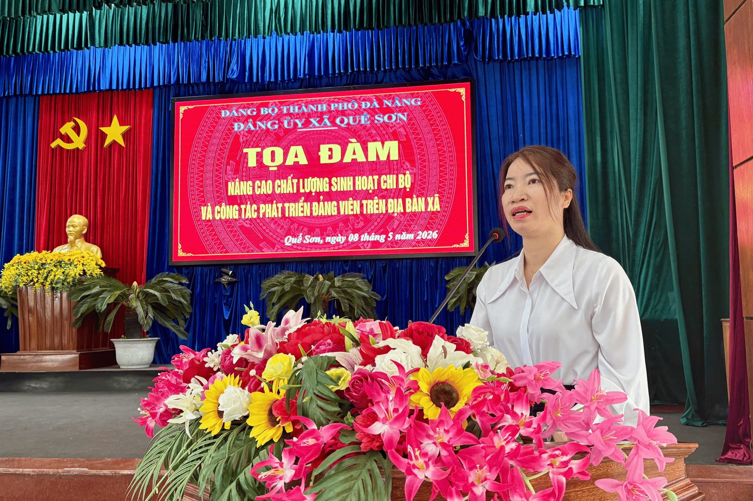 Tọa đàm nâng cao chất lượng sinh hoạt chi bộ và công tác phát triển đảng viên