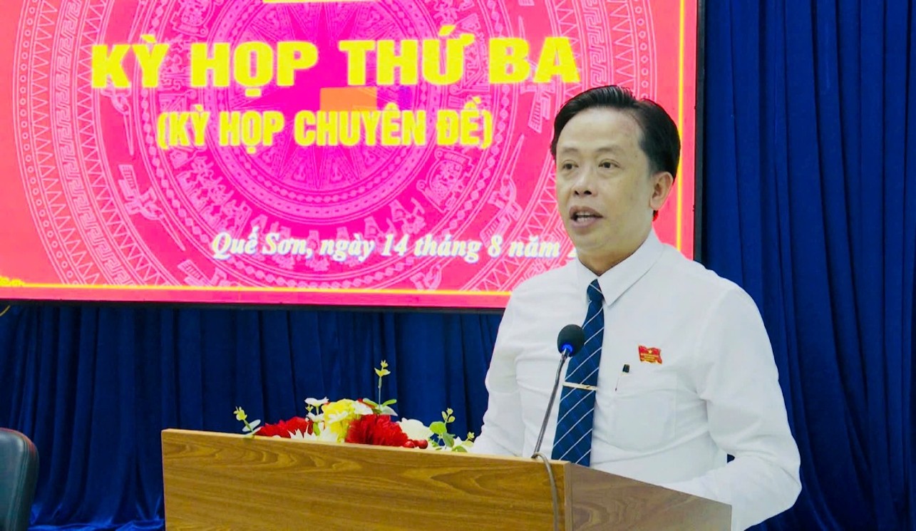 HĐND xã Quế Sơn khóa II tổ chức Kỳ họp thứ 3, xem xét nhiều nội dung quan trọng