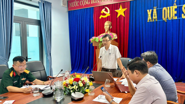 Quế Sơn triển khai thực hiện công tác đo đạc, lập bản đồ địa chính, lập hồ sơ địa chính và hoàn thành cơ sở dữ liệu đất đai trên địa bàn xã