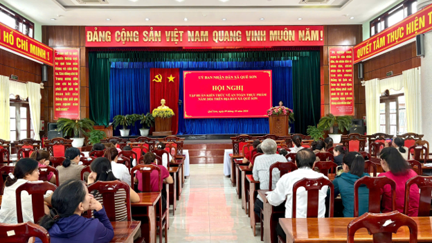 Tập huấn nâng cao công tác quản lý Nhà nước về an toàn thực phẩm năm 2026